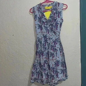 Roberta roller rabbit girls wrap dress size 4t